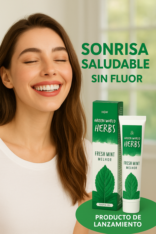 Pasta Dental Natural Sin Flúor Ni Triclosán de HGW